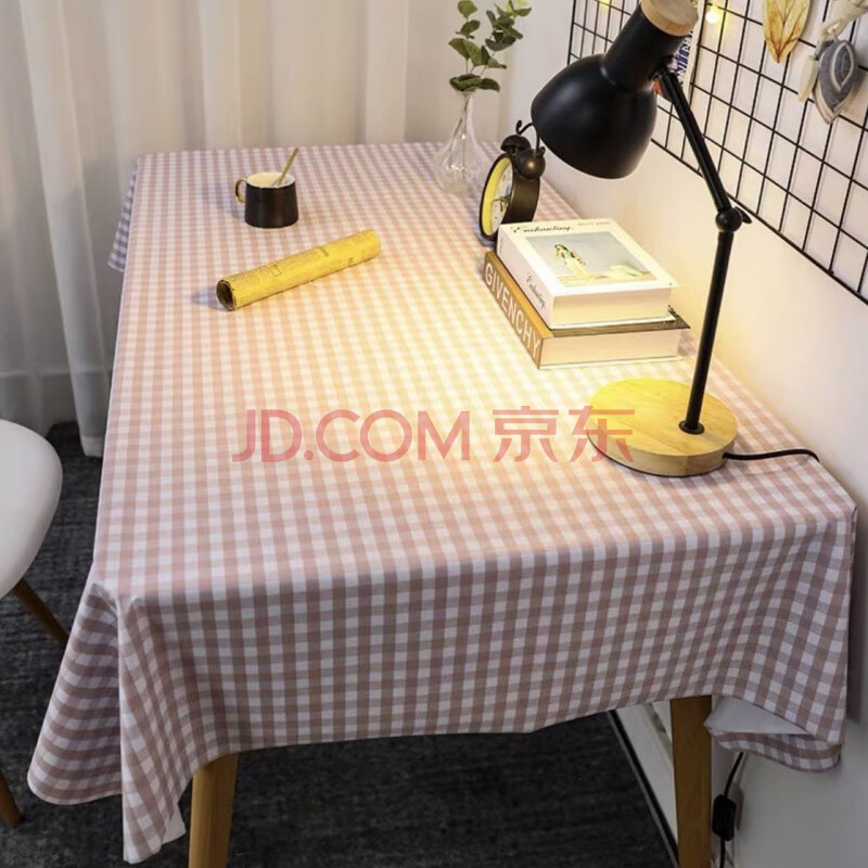 雪欧菲少女心桌布防水防油防烫免洗pvc茶几台布ins学生长方桌餐桌布