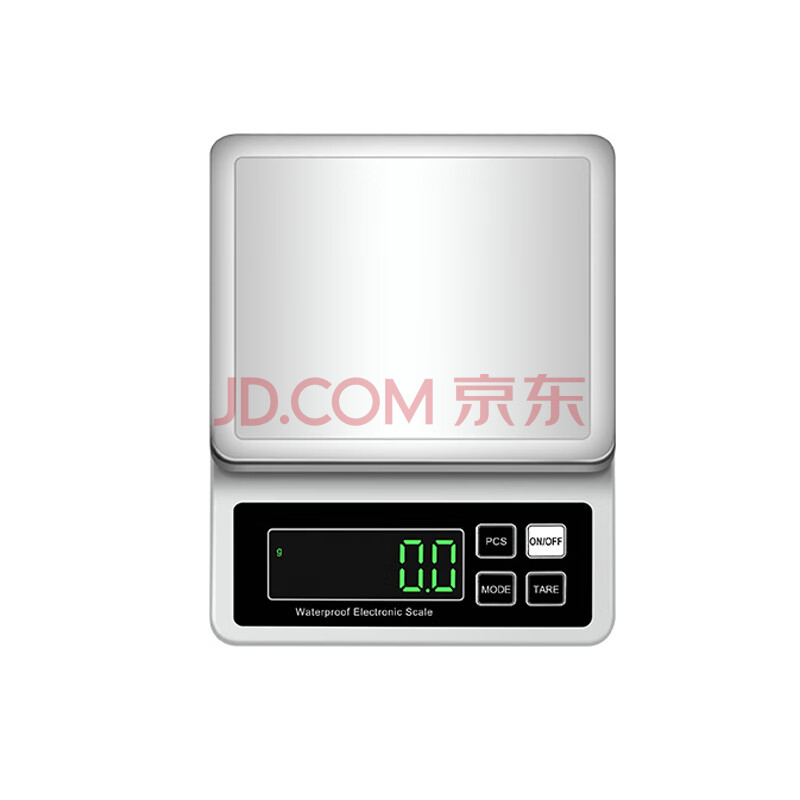 帝衡（DIHENG）防水厨房秤充电克重称 304不锈钢多功能电子白色充电款10kg/1g