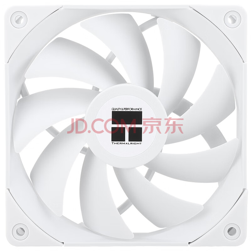 利民thermalrightTL C12W 12cm白色机箱散热风扇 S FDB轴承 4PIN PWM 1500转速