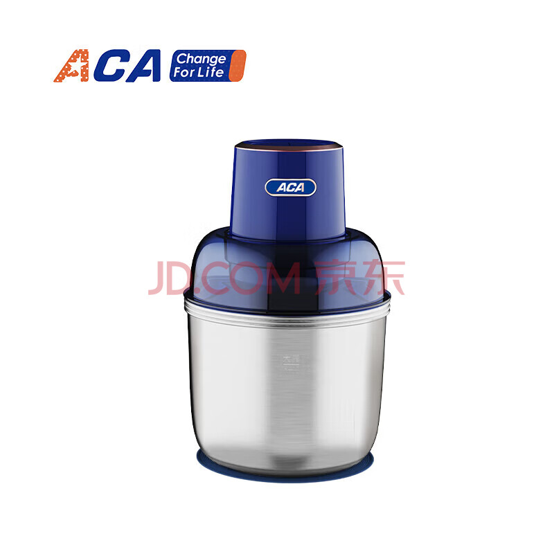 ACA 一机三碗设计，便于收纳 套娃绞肉机 ALY-G30QS02J