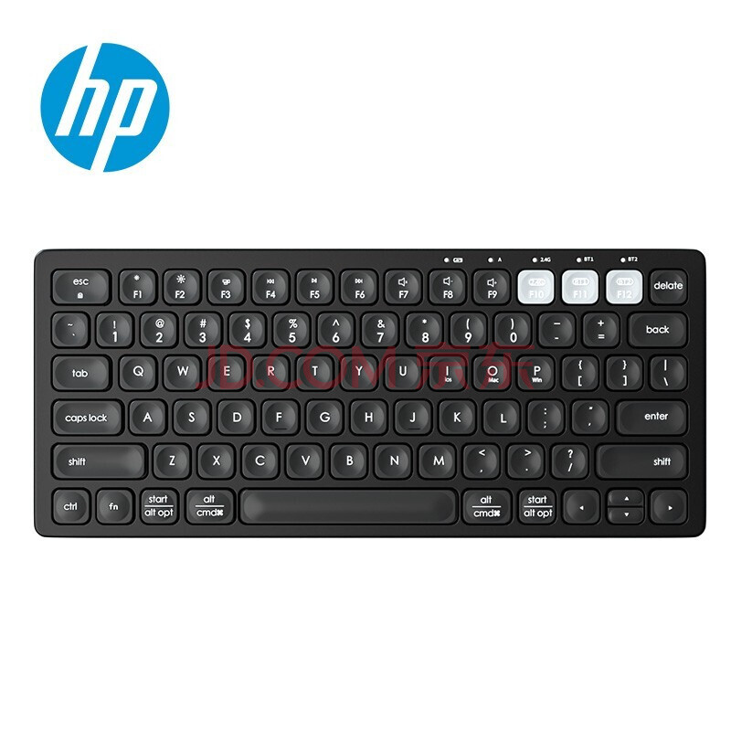 惠普hpk750cs750无线蓝牙键盘多模无线键鼠套装轻薄小巧适用电脑手机