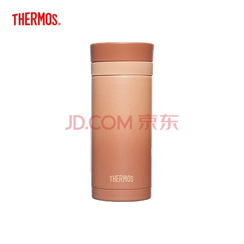 膳魔师（THERMOS）304不锈钢保温杯200ml高颜值小巧口红色 TCNC-200 PDCO1 奶茶