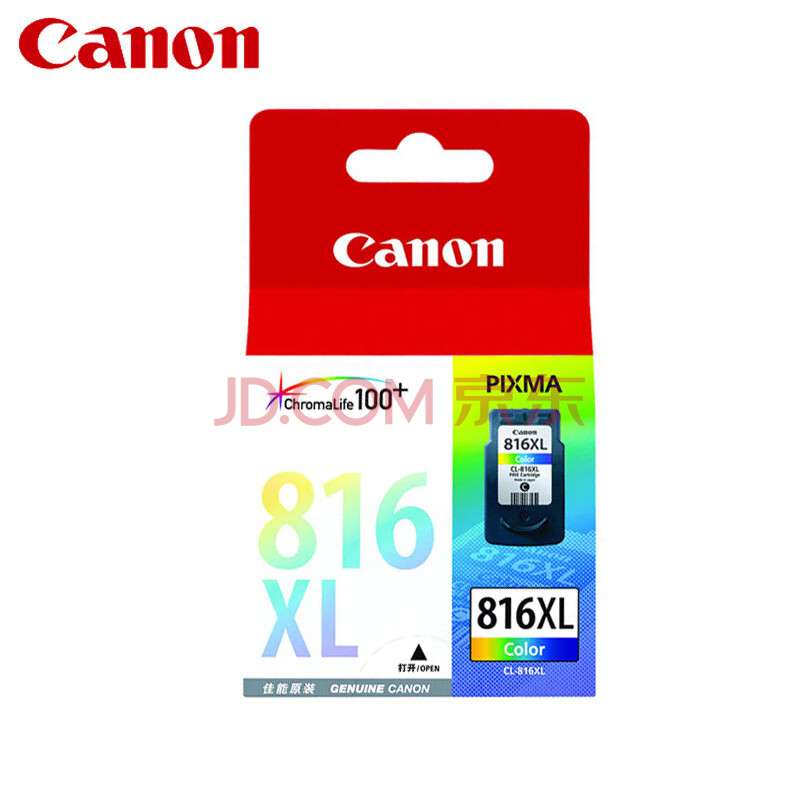 佳能（Canon）CL-816XL原装彩色墨盒 大容量 适用于iP2780/iP2788/MP236/MP288打印机