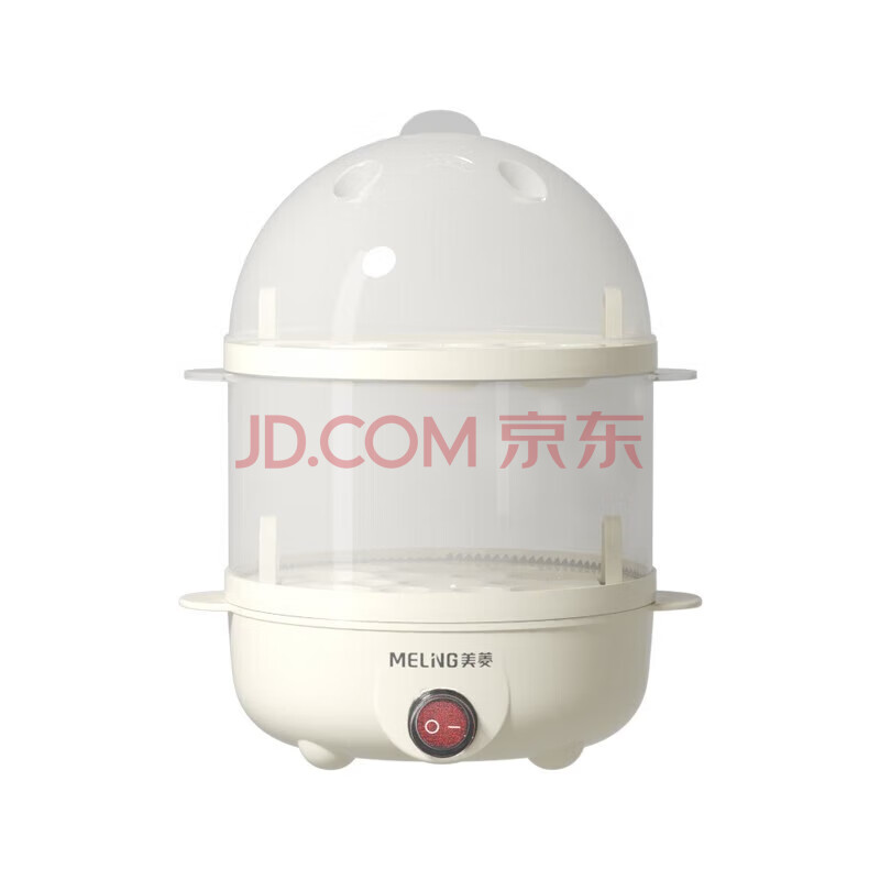 美菱（MeiLing）煮蛋器 双层鸡蛋机 MUE-LC3503 多功能家用早餐神器智能断电可蒸煮单