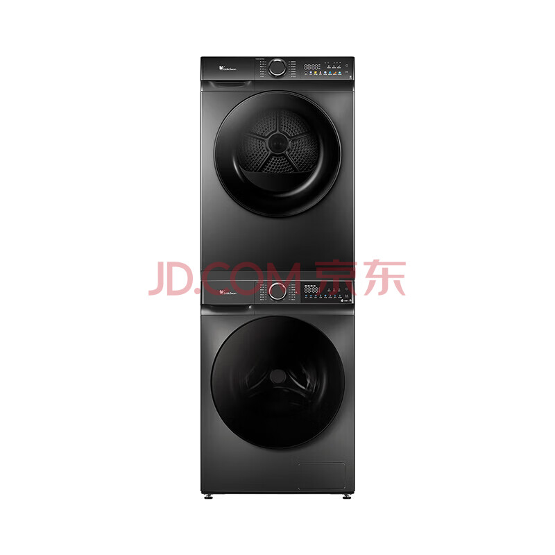 小天鹅（LittleSwan）水魔方洗烘套装10KG滚筒洗衣机全自动+热泵烘干机除菌除螨TG100V618T+TH100VH617MAX