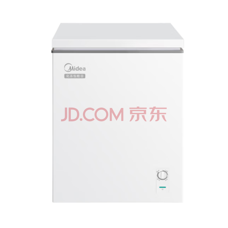 美的（Midea）143升冰柜低霜家用囤货小冷柜冷藏冷冻两用一级能效母乳小冰箱BD/BC-143KMD(E)
