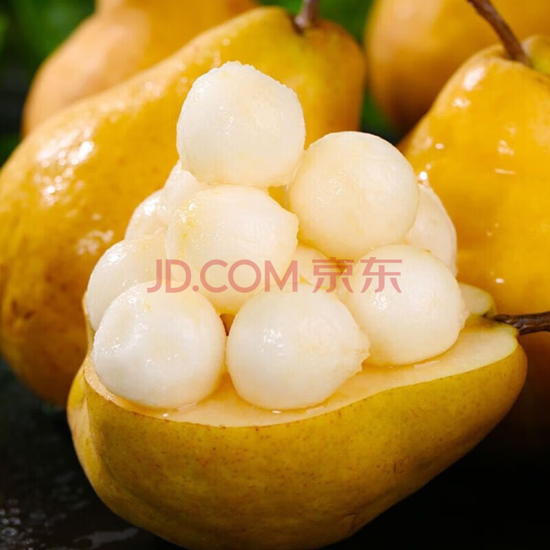 图石果记 个大皮薄 香甜可口 YQ21502 丑梨 约4.8-5斤中果 整箱装