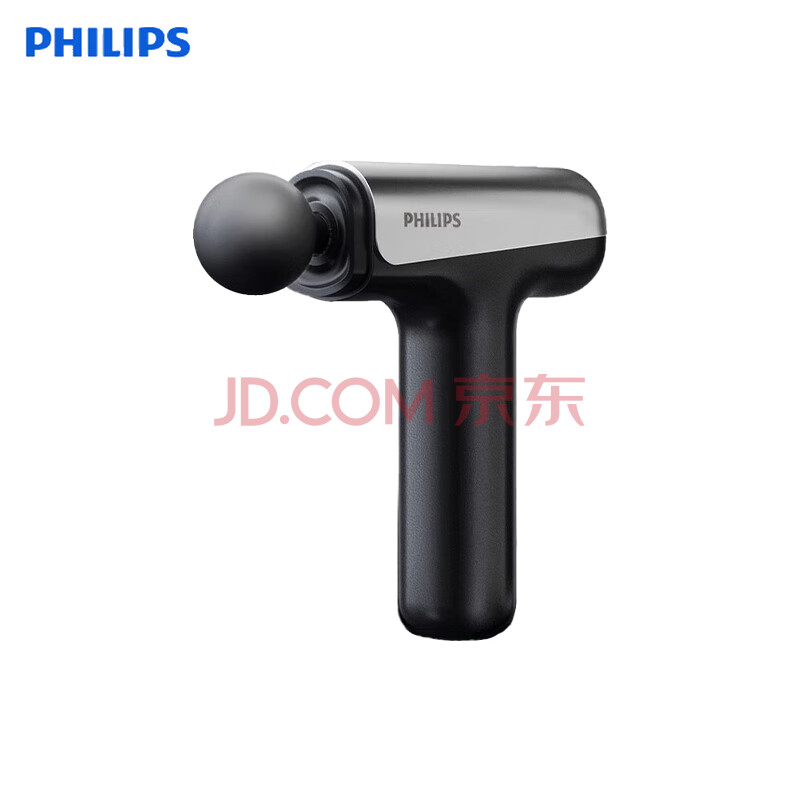 PHILIPS飞利浦 筋膜枪 小钢炮mini 迷你肌肉按摩器 专业级肌膜按摩枪 5kg柔和力度 5挡 多按摩头 PPM3204G