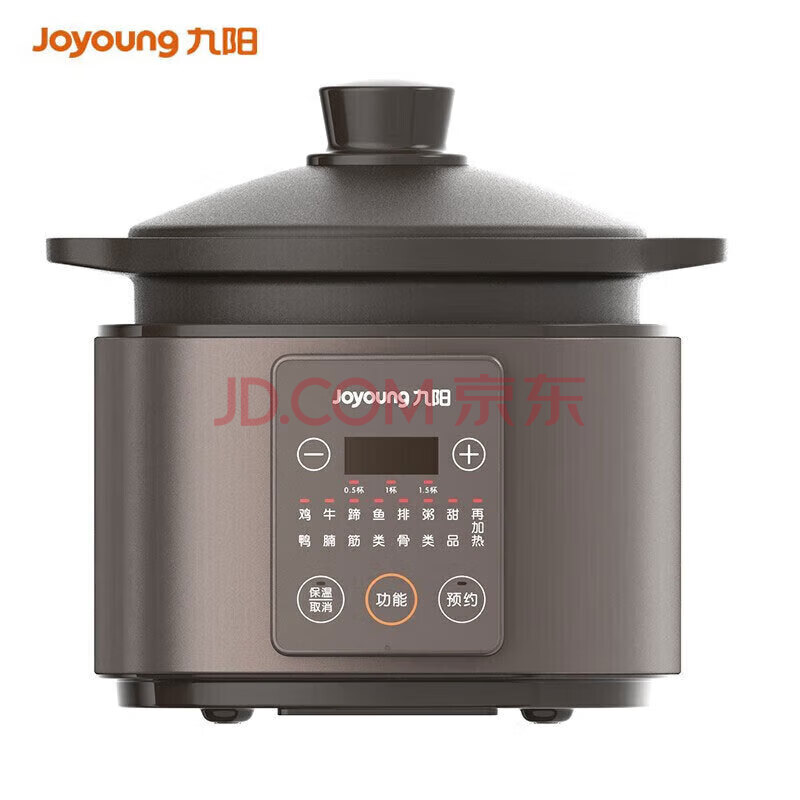 九阳（Joyoung）电炖锅DG40Z-GD730电砂锅24H智能预约 多功能家用炖锅 全自动4L电热炽陶内胆GD730