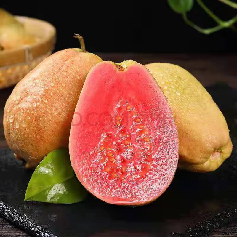 趣尝鲜广西红心芭乐软糯番石榴单果130g+ 3斤 1号会员店 源头直发