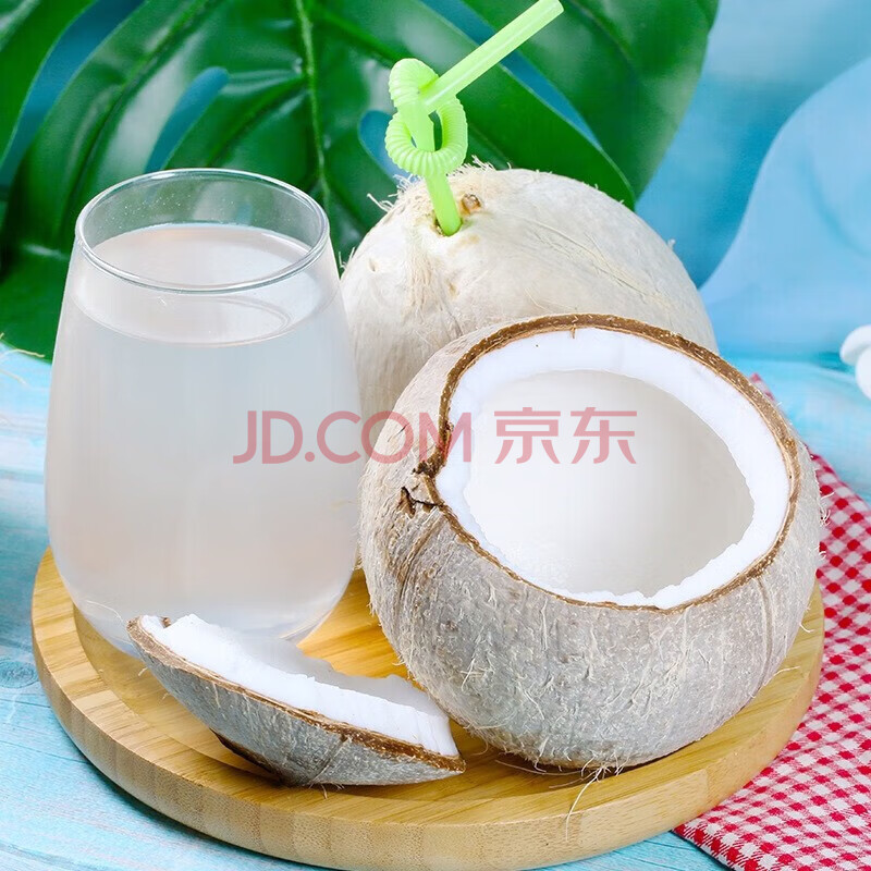 菓小笙【顺丰】泰国奶香椰皇6粒装 大果 单果450g+(配吸管+软刀)