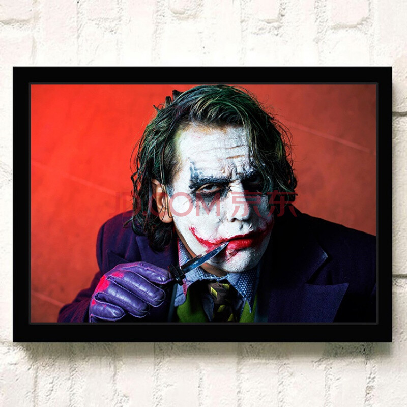 【精选好货】joker海报小丑海报 joker希斯莱杰dc墙贴