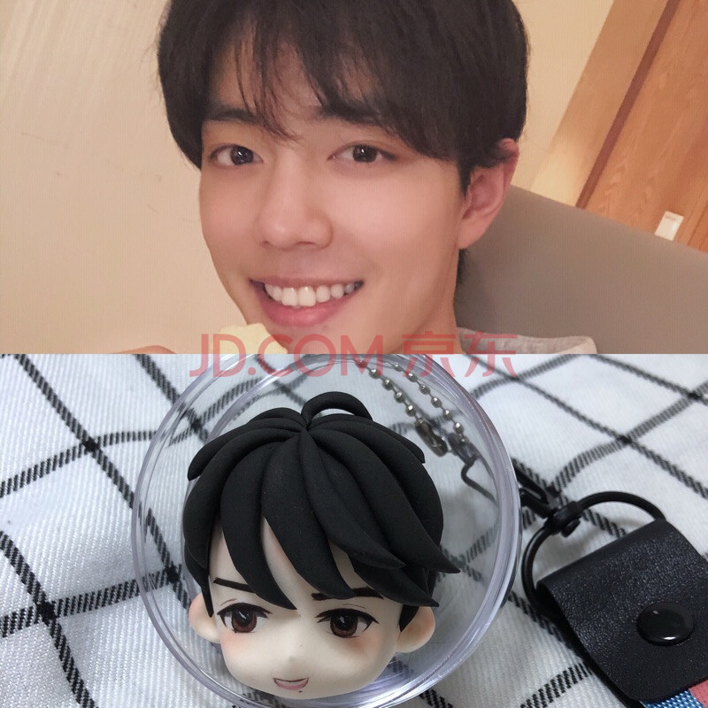 挂件肖战钥匙扣定制王一博挂件周边同款定制生日礼物书包挂件ws 肖战1