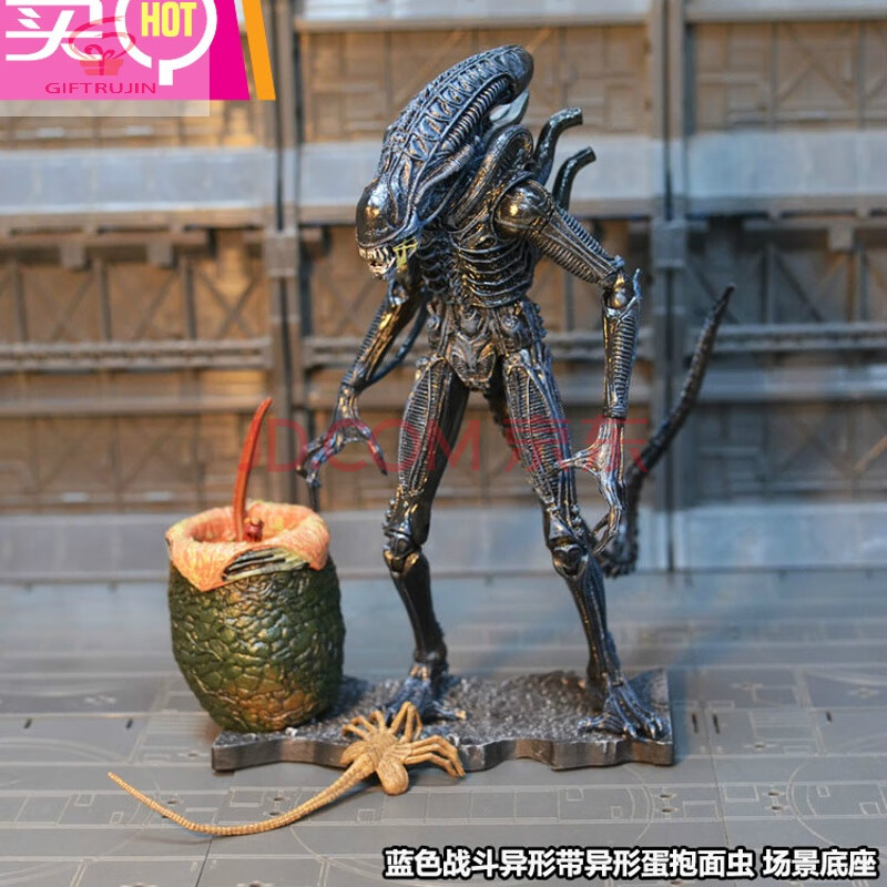 异形手办neca异形大战铁血战士avp契约异型alien模型可动手办玩具礼品