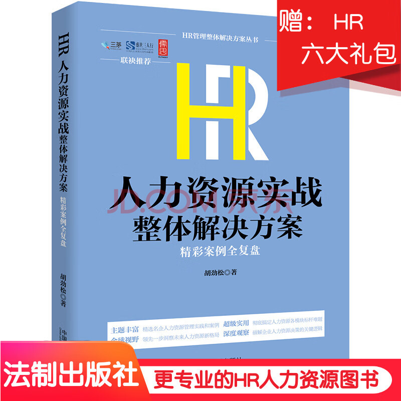 hr人力资源实战整体解决方案:精彩案例全复盘 人力资源人事hr部门设计