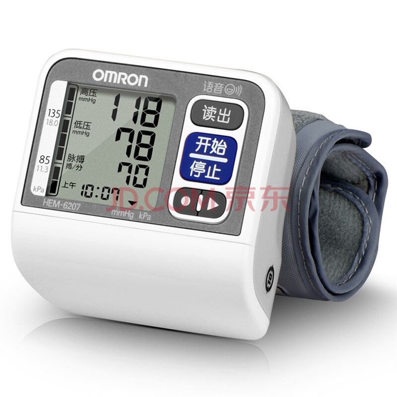 欧姆龙(omron)电子血压计 家用 hem-6207(手腕式)