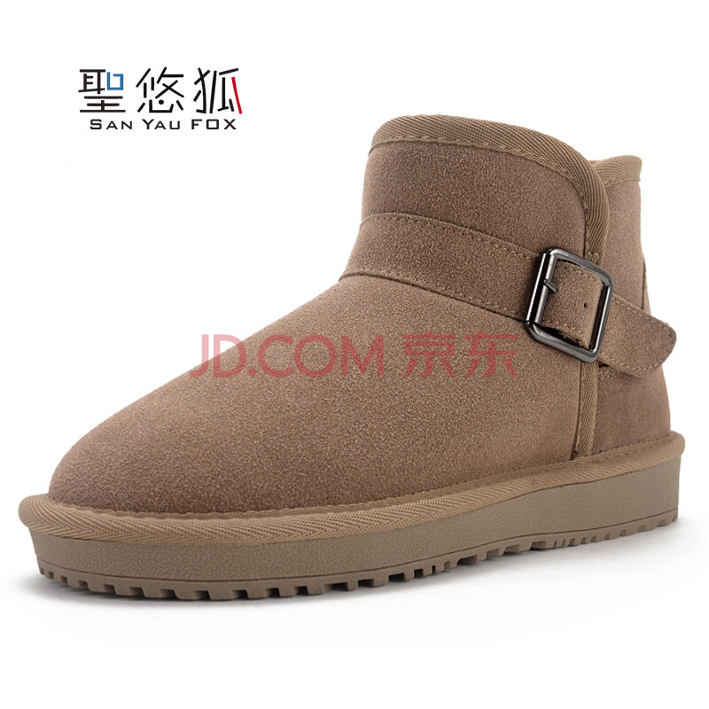Ê¥ÓÆºü£¨shengyouhu£©Å®¶ÌÑ¥¶¬¼¾Æ½¸ú¶ÌͲŮѥ×Ó±£Å¯¼ÓÈÞŮЬѩµØÑ¥ ÍÕÉ« 40