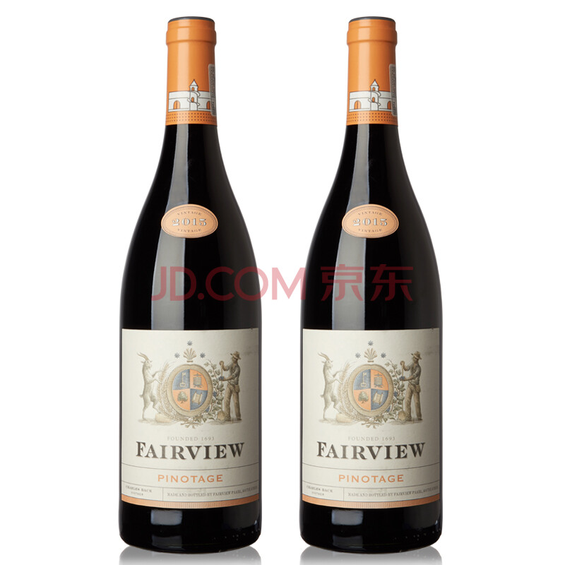 ÄÏ·ÇÔ×°½ø¿Ú½õÐåׯ԰Fairview PinotƤŵËþ¼ªºìÆÏÌÑ¾Æ Á½Æ¿×°