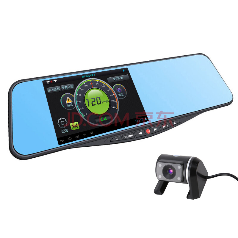 流动测速双镜头无卡