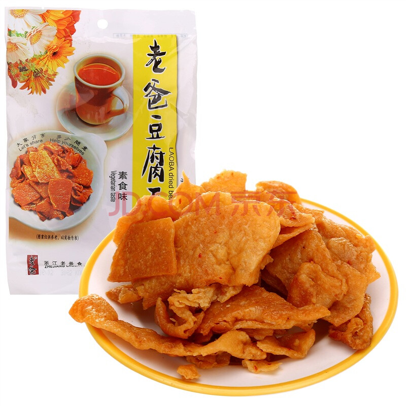 老爸 豆腐干素食味100g