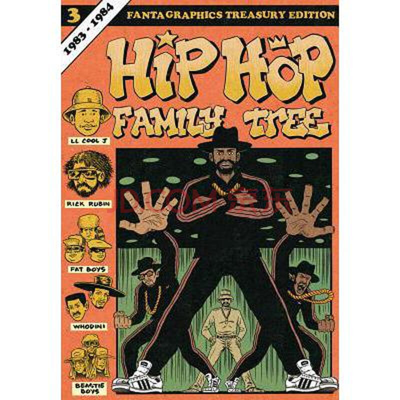预订hip hop family tree book 3 1983-1984 hip.
