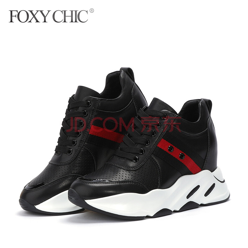 ÷Ȼ󹤳¡(FOXY CHIC)Å·ÖÞÕ¾2017Ç^пîÕæÆ¤Å®Ð¬ºñµ×ËɸâЬϵ´øÔ˶¯·çÐÝÏÐЬÔË ºÚÉ« 34