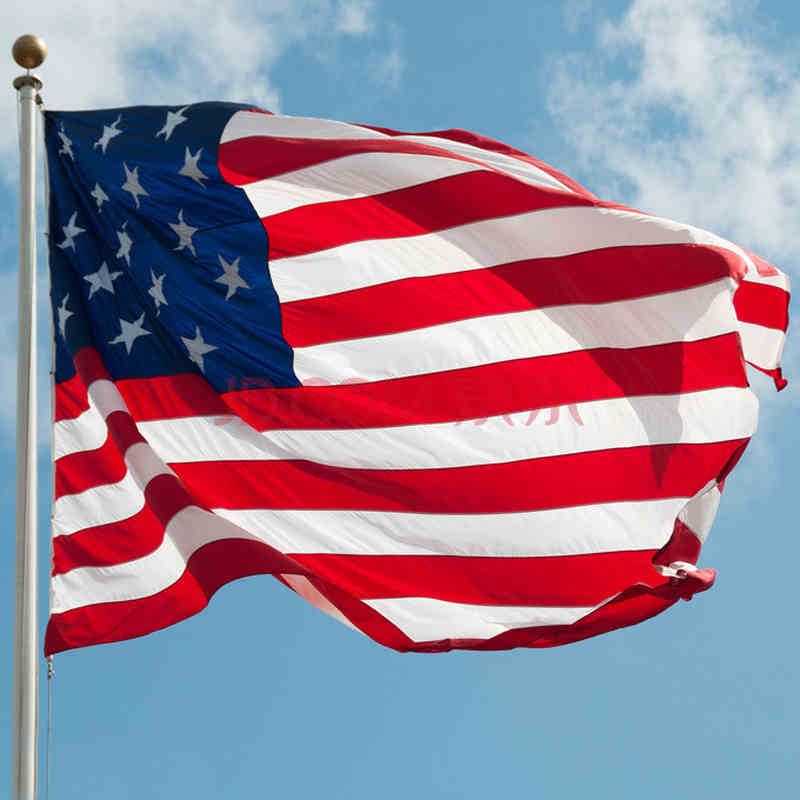 2号外国旗帜 世界各国国旗有货 万国旗美国国旗二号240*160cm厘米 2号