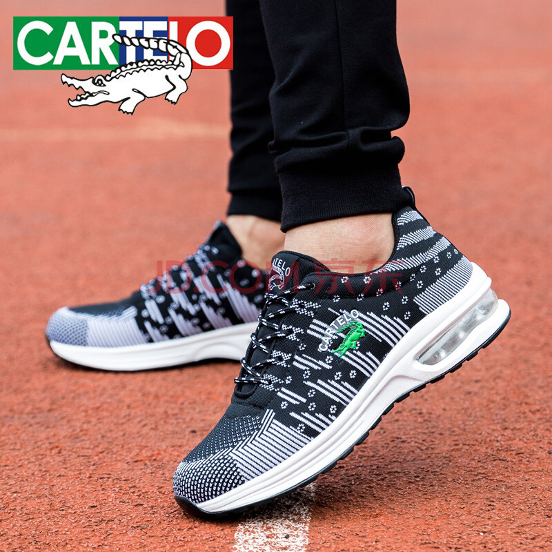 ¡¾ÁìȯÁ¢¼õ100¡¿¿¨µÛÀÖöùÓ㣨CARTELO£©´º¼¾°Ù´îÇá±ãÂÃÓηÉÖ¯Ô˶¯ÅÜЬÄÐЬ ºÚÉ« 40