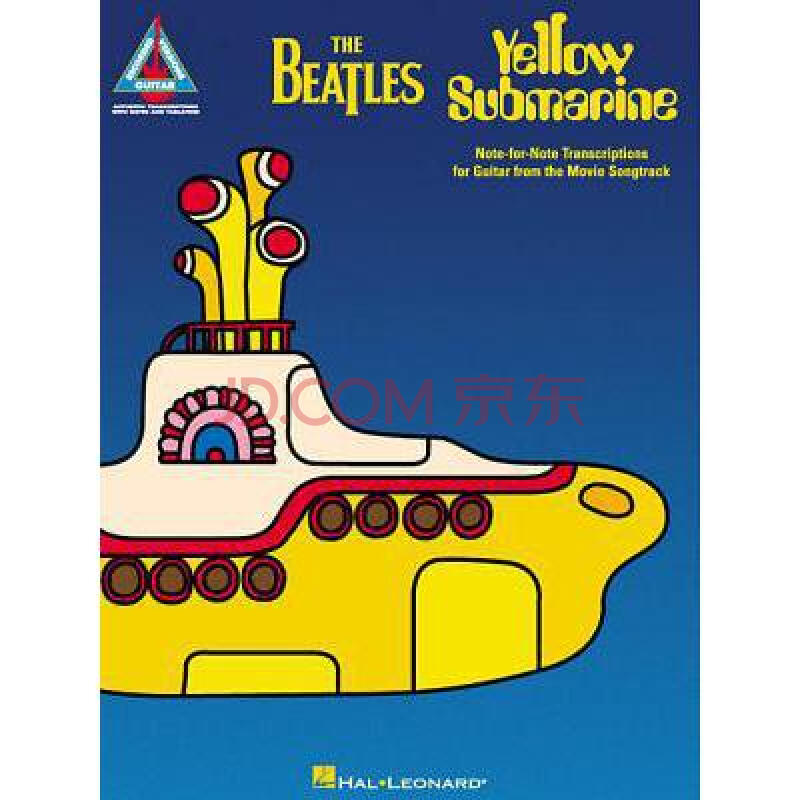 预订beatles yellow submarine gtr tab gtr