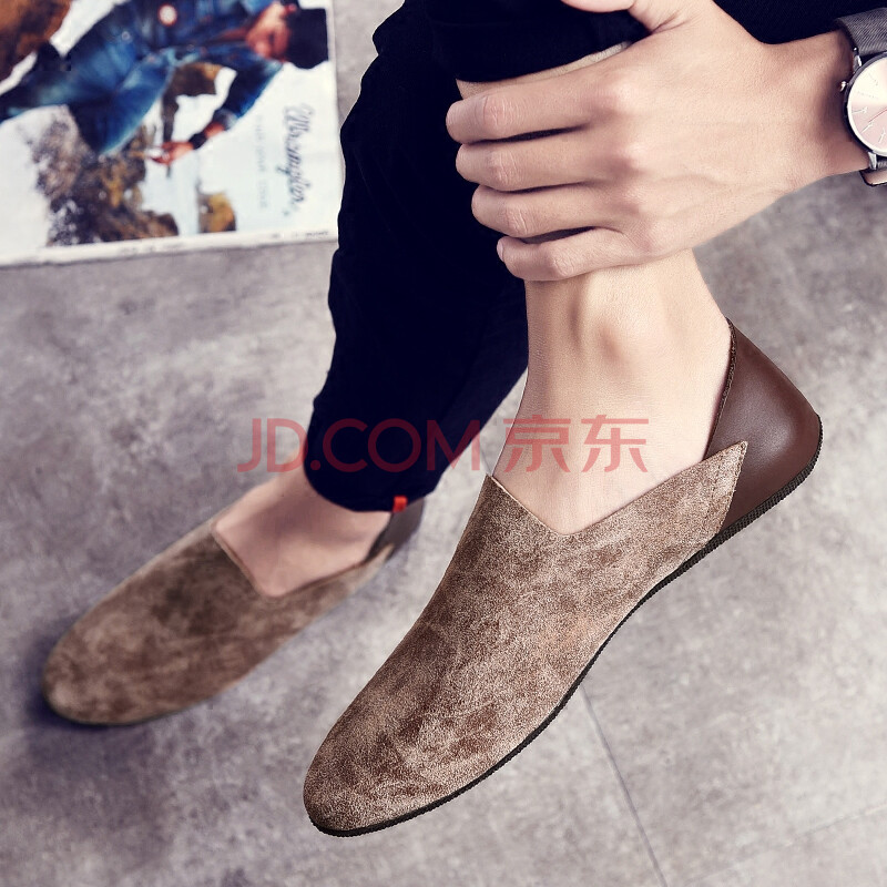ØûµÏÂæÍ¾CRDLOTO¶¹¶¹Ð¬ÄÐ ÐÂÆ·ÕæÆ¤Èíµ×Ì×½ÅʱÉмݳµÐ¬ÄÐʿӢÂ×ÐÝÏÐÆ¤Ð¬×ÓÄÐÊÖ¹¤Ð¬ 035Ã×É« 39