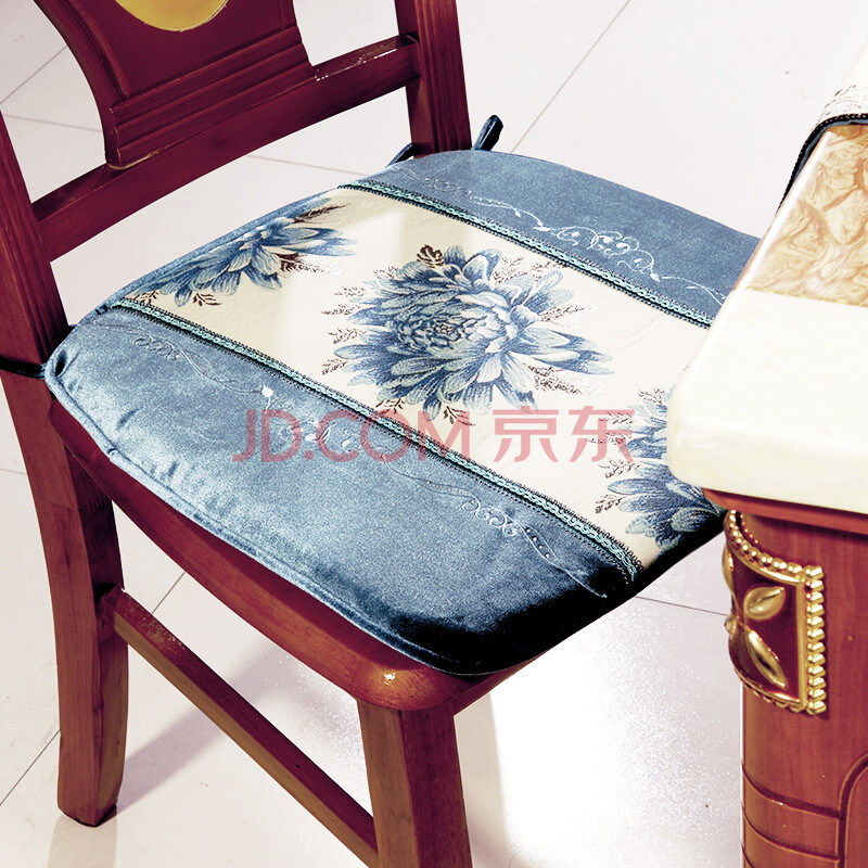 欧式高档金丝刺绣餐椅垫