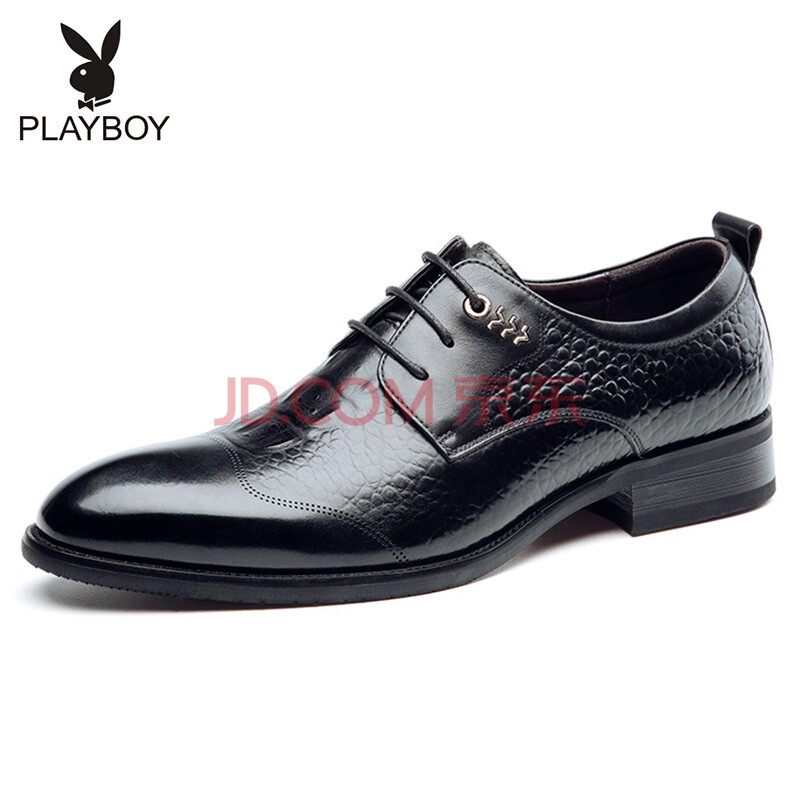 »¨»¨¹«×Ó£¨PLAYBOY£©¾µäÉÌÎñÕýװЬöùÓãÎÆ½áƤЬÄÐЬ7CW564009D ºÚÉ« 41