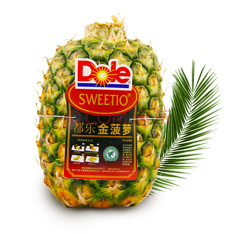 ¶¼ÀÖDole ·ÆÂɱö½ø¿ÚÎÞ¹Ú½ð²¤ÂÜ 1¸ö×° µ¥¹ûÖØÔ¼1.5kg ´ó¹û ÐÂÏÊË®¹û