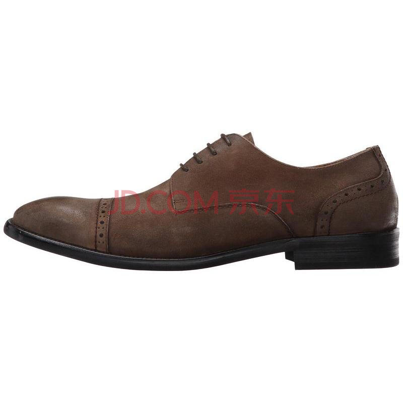 全球購 全球購凱尼斯·科爾(Kenneth Cole) New York 男款日常休閑皮鞋 Dark Brown 標準40.5/US7.5