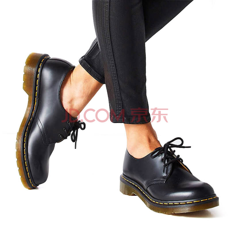 È«Çò¹º È«Çò¹º Dr.martens/Âí¶¡´ó·ò ¾µäÄÐŮЬ µÍ°ïÈý¿×ÐÝÏÐÇéÂÂЬ ºÚÉ« UK 8£US M9