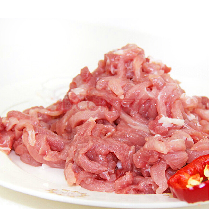 有机黑猪肉肉丝 夹花肉丝 土猪 350g