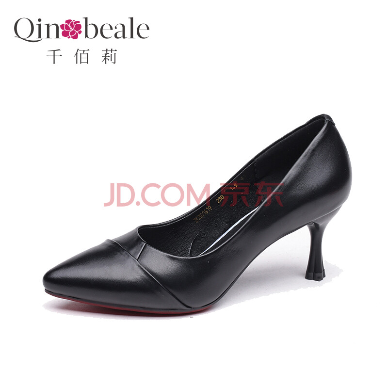 ǧ°ÛÀò Qin&beale µ¥Ð¬Å®Ï¸¸úʱÉи߸úЬŮdz¿Ú¼âÍ·¹¤×÷ЬŮ 203D1619 ºÚÉ« 37