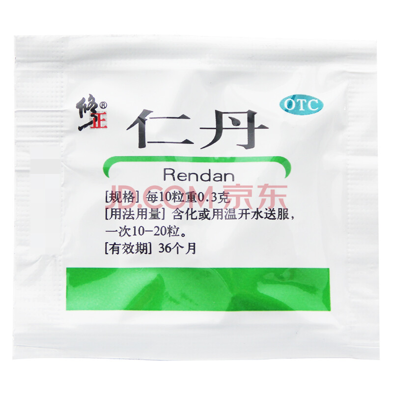 修正 仁丹 0.3g*20丸/袋 标准装:1袋