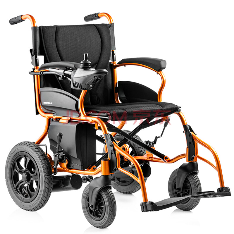 鱼跃(yuwell)电动轮椅车d130hl 折叠老人轻便代步老年残疾人四轮车