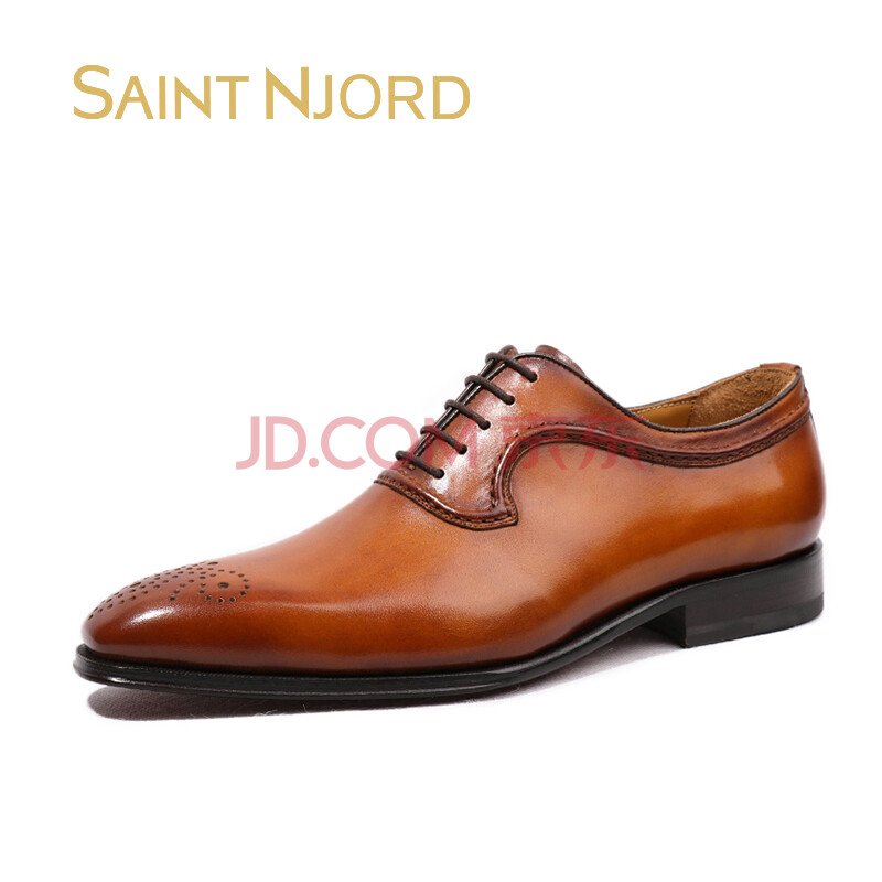 SAINTNJORD/Ê¥ÄáÔ¼µÂ ¹ÌÌØÒìÊÖ¹¤Æ¤µ×ЬÉÌÎñÕýװƤЬϵ´øµñ»¨Å£½òЬ çúçêר ¸ß¼¶Å£Æ¤µ×·ìÖÆÆ¤Ð¬