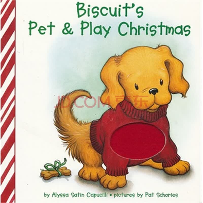 biscuits pet & play christmas 小饼干的宠物欢聚圣诞节(触摸书)