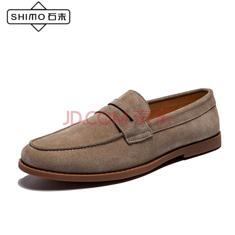 ʯĩ£¨SHIMO£©ÐÝÏÐЬÄÐÊ¿ÐÂÆ·º«°æÄ¥É°Ò»½ÅµÅÀÁÈËÀÖ¸£Ð¬Ó¢Â×·çÐÝÏÐÄÐЬ×Ó ºÖÉ« 40
