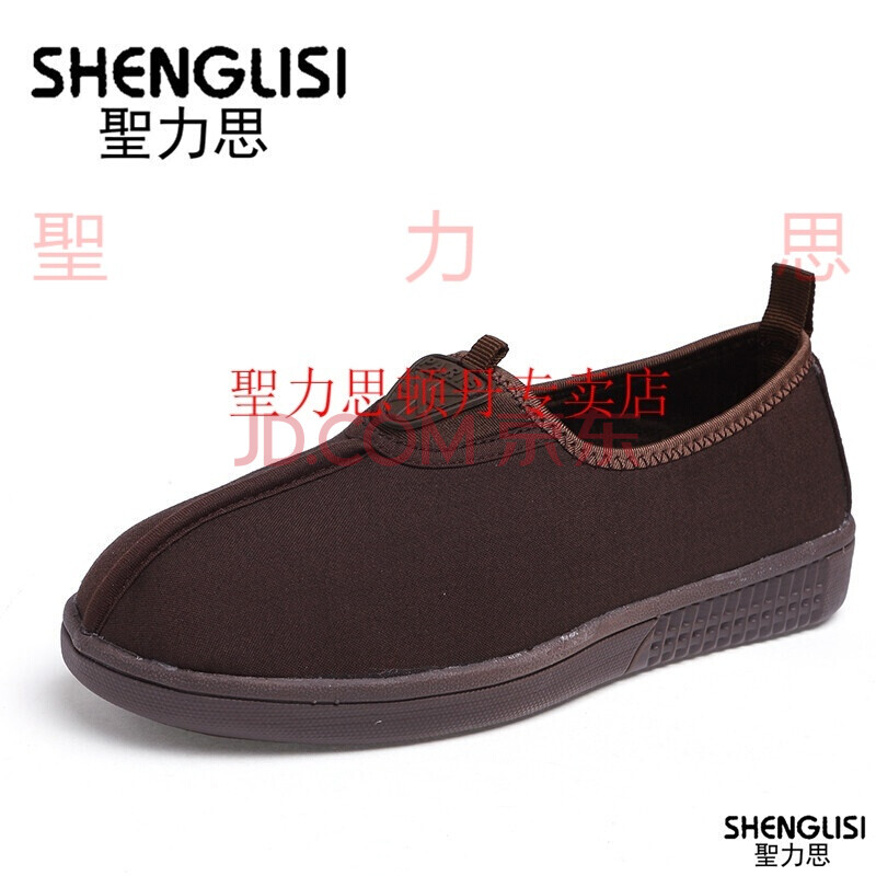 聖力思了尘僧鞋复古僧服僧衣居士服僧鞋法器佛具秋季牛筋底了尘罗汉鞋大码尼姑鞋出家人和尚走路鞋 褐色 34