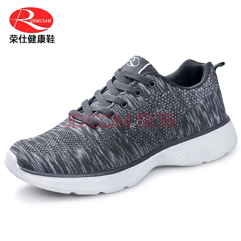 ÈÙÊË RONGSHI ÀÏÈËÔ˶¯ÐÝÏÐÄпîÍ¸ÆøÍøÃæÇåÁ¹Ïµ´øÖÐÀÏÄ껤×ãÊ¡Á¦ÂÃÓν¡²½½¡¿µÐ¬×Ó Éî»Ò(Äпî) 40