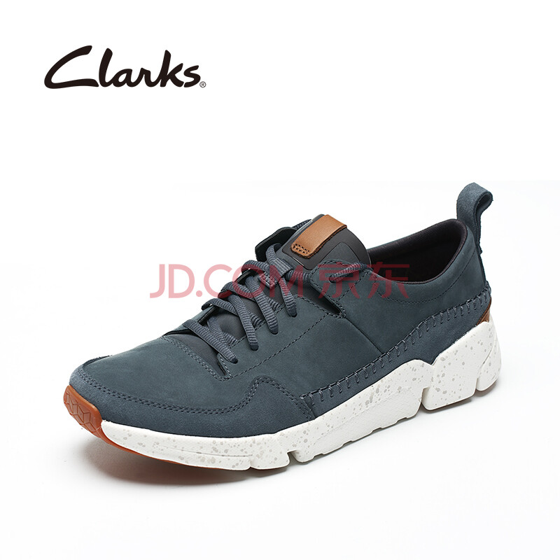 ClarksÆäÀÖ18пîÈý°êЬ¸´¹Å³±Á÷ÄÐЬTriActive RunÔ˶¯ÐÝÏÐЬ À¶É« 41.5