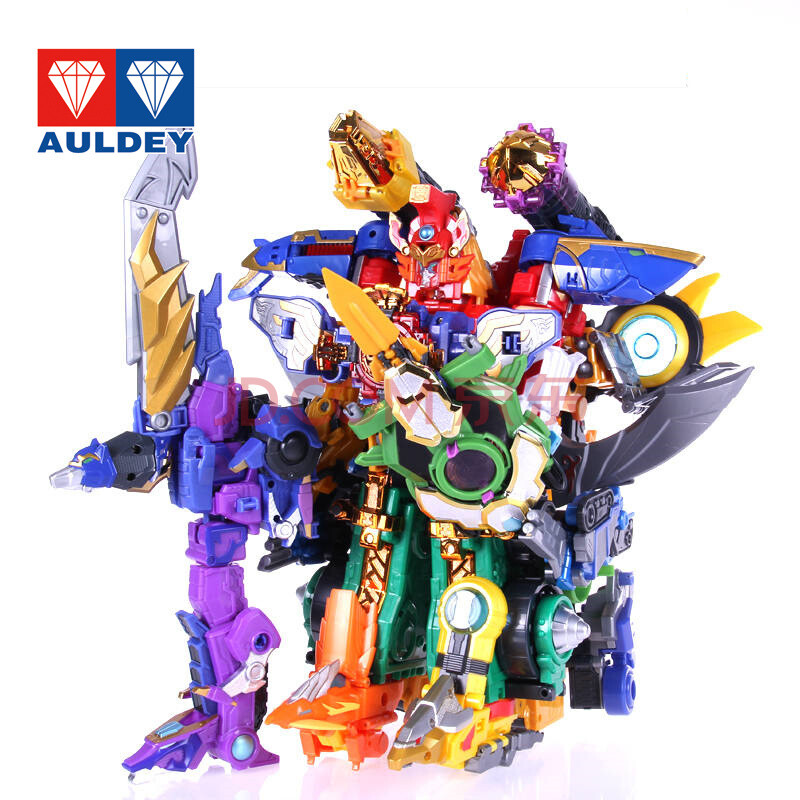 奥迪双钻(auldey)巨神战击队2机器人偶 巨神战机队拼装合体玩具召唤器