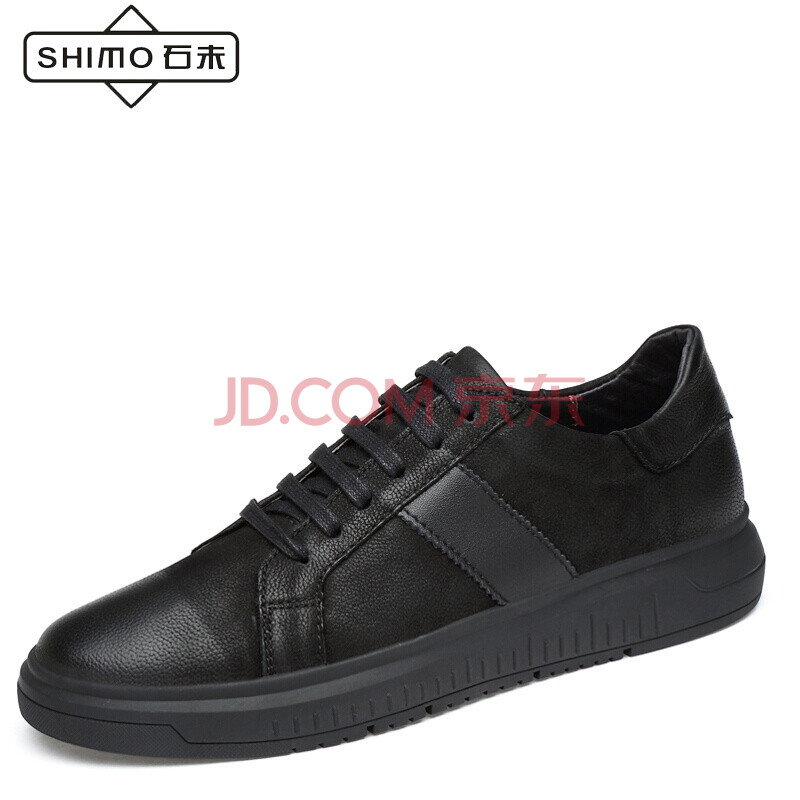 ʯĩ£¨SHIMO£©ÐÂÆ·ÐÝÏÐЬÄÐʿŷÃÀʱÉмòԼϵ´øµÍ°ïºñµ×°åÐ¬ÊæÊÊÄÍĥԲͷ´óСÂëÄÐЬ×Ó ºÚÉ« 39