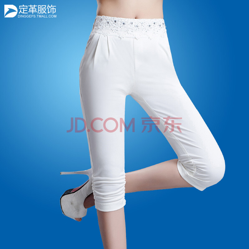 莫代尔纯棉七分裤女夏牌子品质好 新款好用