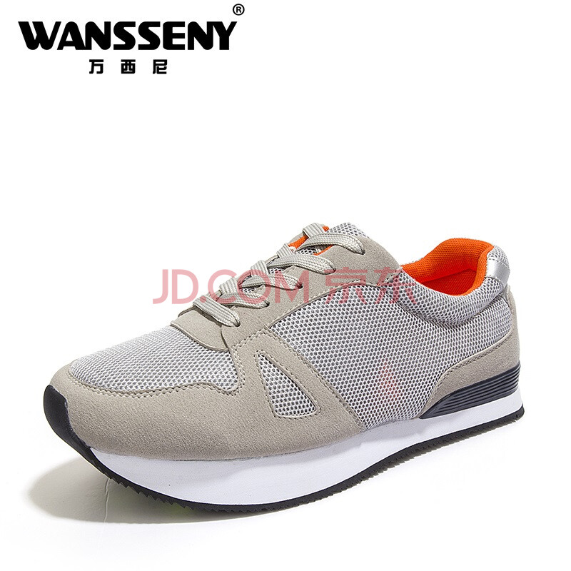 ÍòÎ÷ÄᣨWANSSENY£©¸º¸úЬÏļ¾ÄÐÅ®µ¹×ßЬǰ¸ßºóµÍЬ dz»ÒÉ« 37
