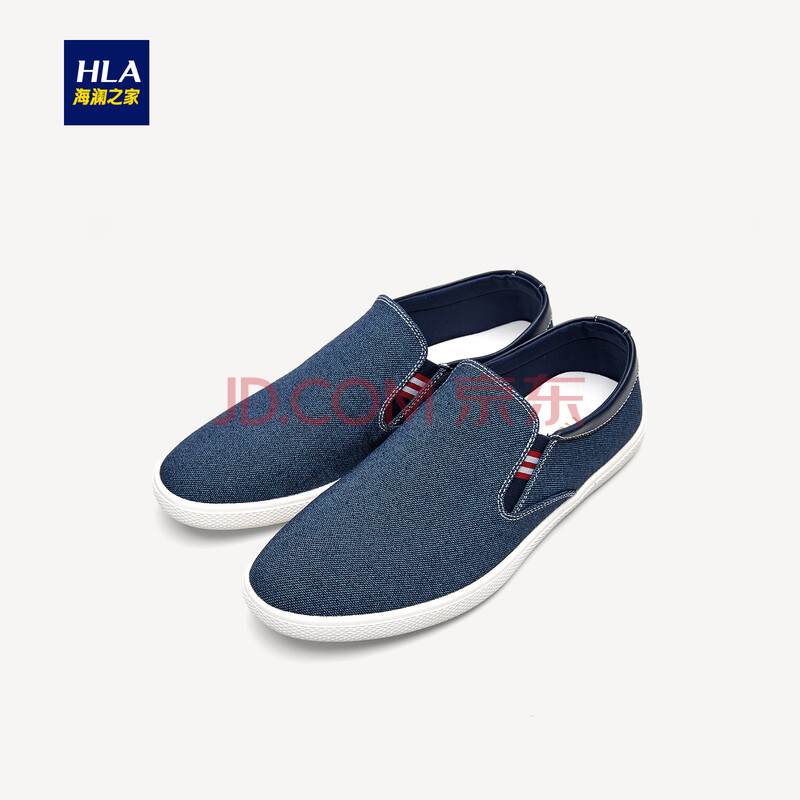 HLA/º£À½Ö®¼ÒÅ£×ÐÀ¶ÐÝÏÐÌ׿ڲ¼Ð¬2018´º¼¾ÐÂÆ·ÊæÊÊÍ¸ÆøÒ»½ÅµÅHSXDD1E046A Å£×ÐÀ¶49 40